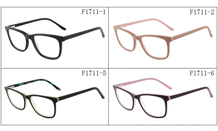 Bulk Black Acetate Optical Frames Reading Glass Wholesale Mens Fashion Eyeglasses