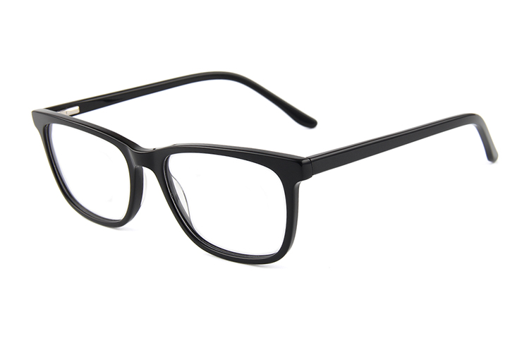 Bulk Black Acetate Optical Frames Reading Glass Wholesale Mens Fashion Eyeglasses