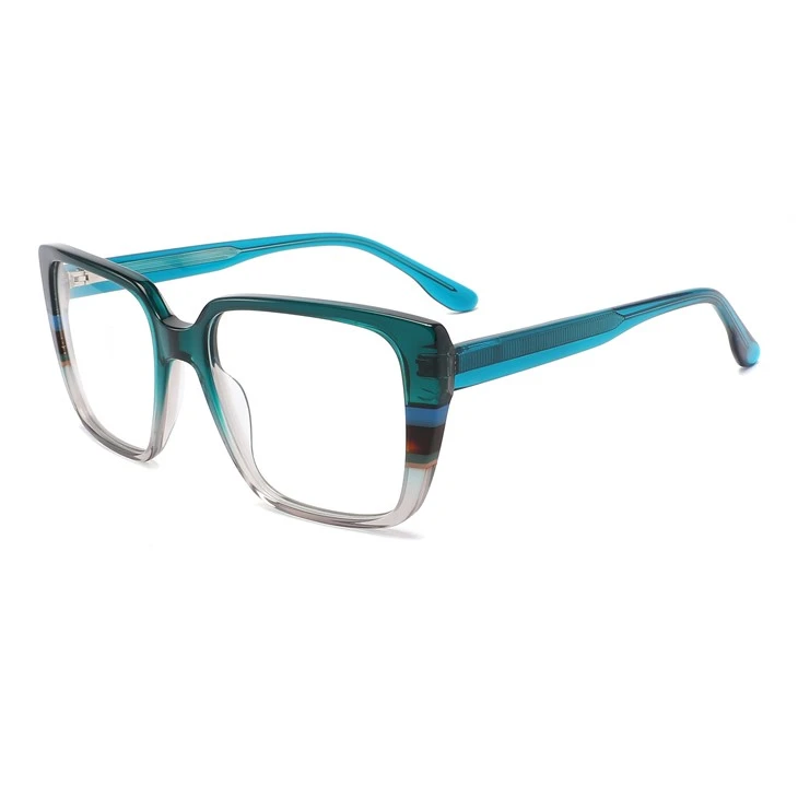 High Quality Big Frame Anti Blue Glasses Round Optical Frame